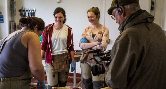 GHILLIE GIRLS ON BBC ALBA